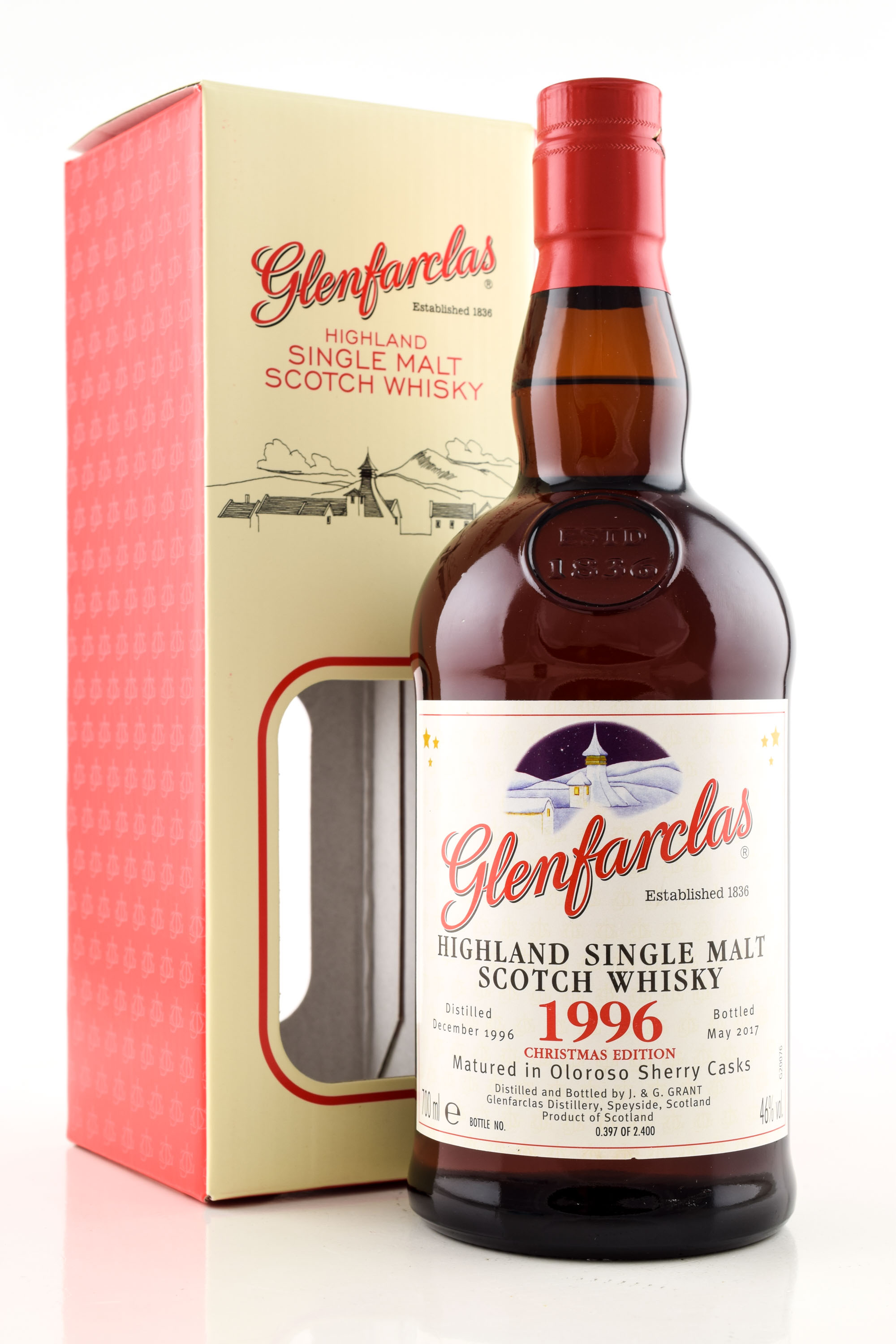 Glenfarclas Christmas 1996/2017 46% vol. 0,7l Glenfarclas Christmas 1996/2017 46% vol. 0,7l