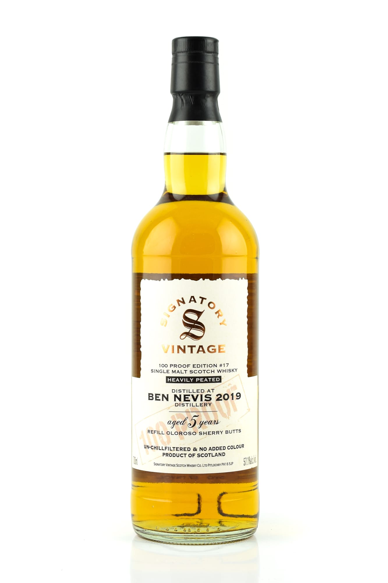 Ben Nevis 2019 100 Proof Edition #17 Signatory Vintage Ben Nevis 2019 100 Proof Edition #17 Signatory Vintage