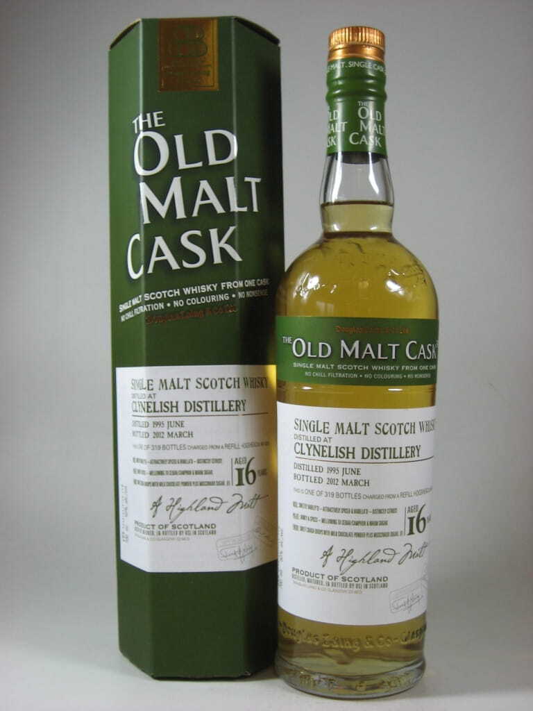 Clynelish 16 Jahre 1995/2012 Refill Hogshead Douglas Laing "Old Malt Cask" 50%vol. 0,7l
