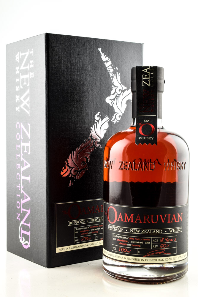 The Oamaruvian 18 year old The New Zealand Whisky Co. 50%vol. 0,5l