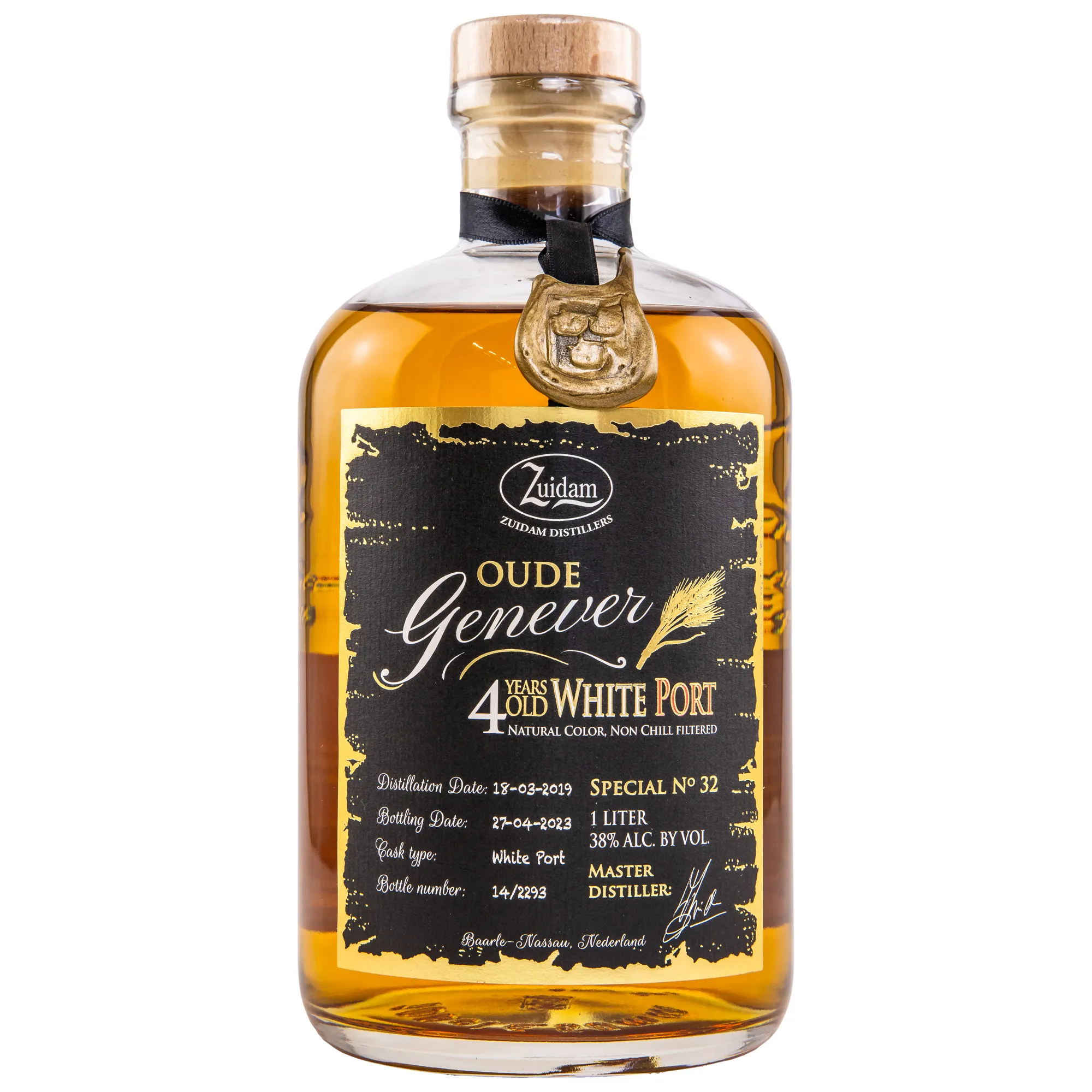 Zuidam Oude Genever 4 Jahre White Port Cask Special No 32 - LITER