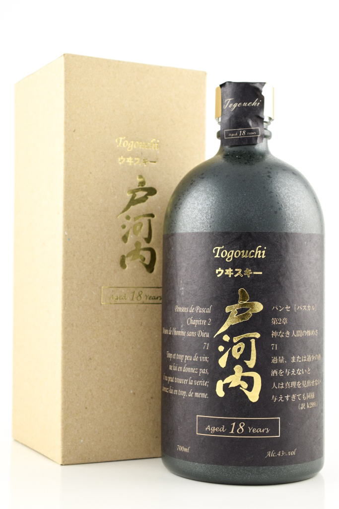 Togouchi 18 Year Old Blended Whiskey 43% vol. 0,7l