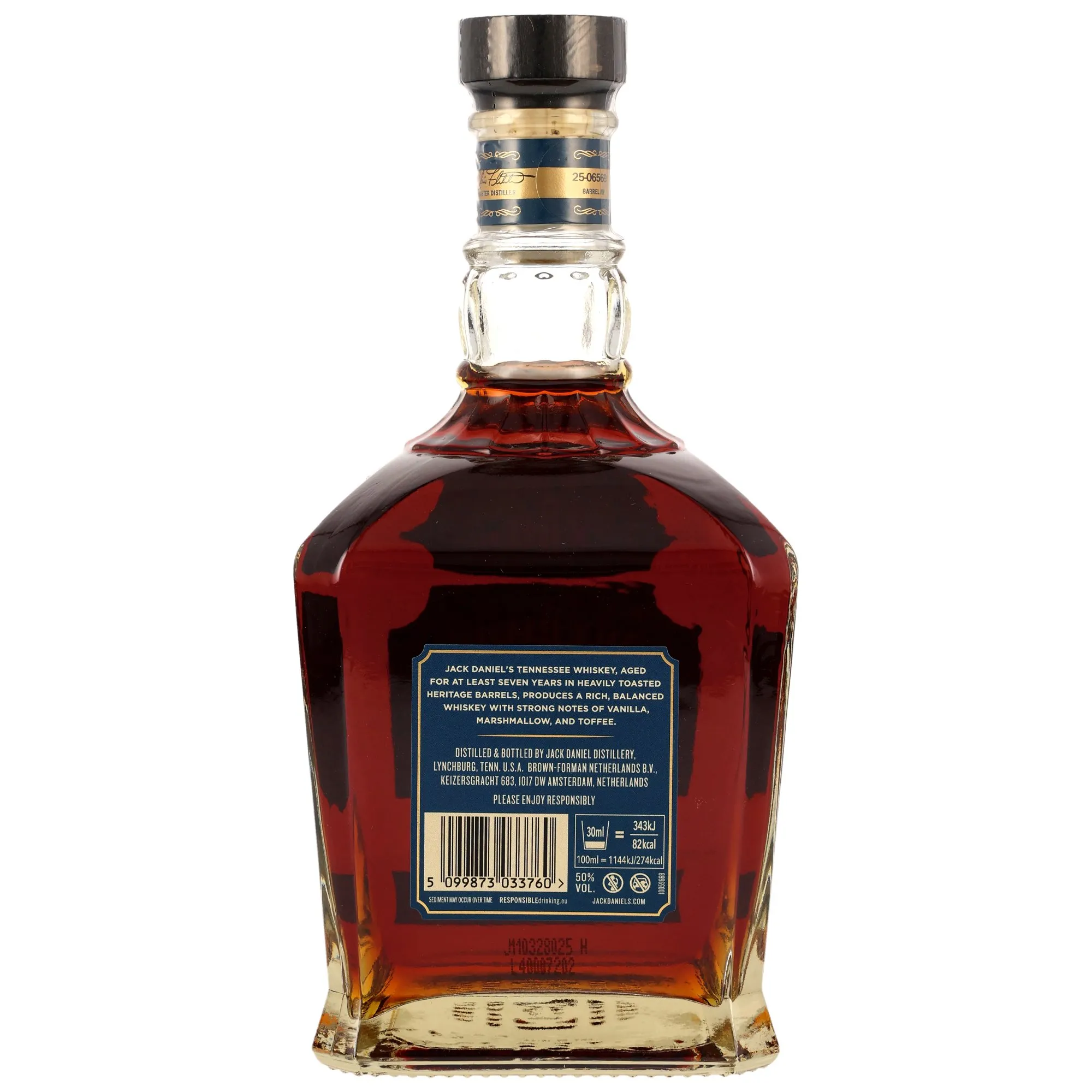 Jack Daniels 2017/2025 - 8 Jahre - Single Barrel Heritage #25-06596 - Liter