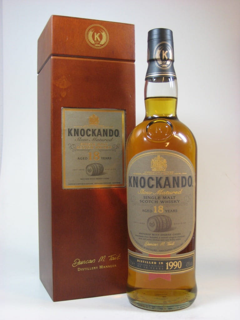 Knockando 18 Jahre 1990 43%vol. 0,7l