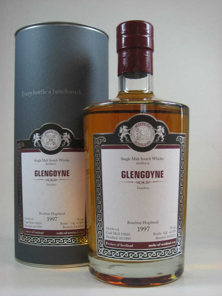 Glengoyne 1997/2013 Bourbon Hogshead Malts of Scotland 54,6%vol. 0,7l