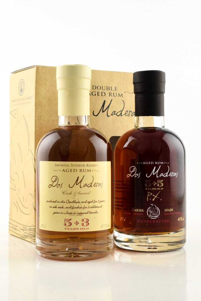 Dos Maderas Tasting Set 5 + 3 & 5 + 5 37,5%. / 40% vol. 2x 0,2l Dos Maderas Tasting Set 5 + 3 & 5 + 5 37,5%. / 40% vol. 2x 0,2l