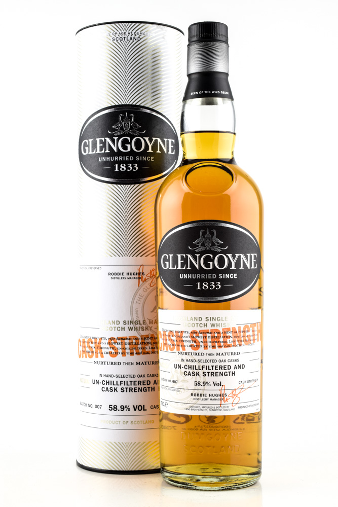 Cask Strength Glengoyne Batch # 007 58.9% vol. 0,7l