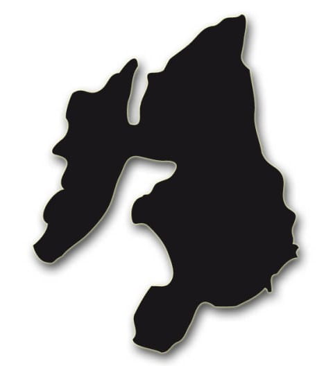 Autoaufkleber Islay schwarz