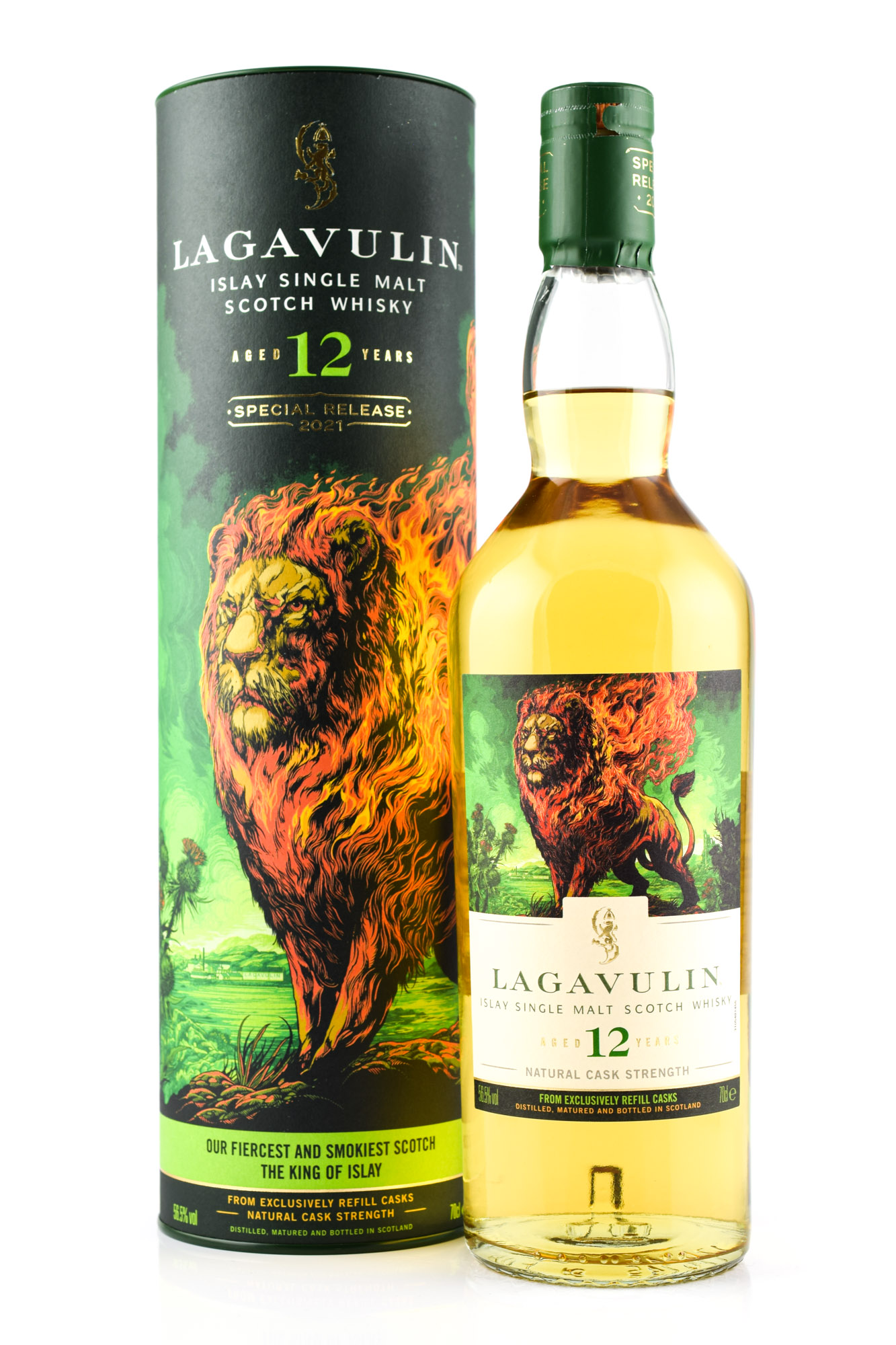 Lagavulin 12 year old Special Release 2021 56,5%vol. 0,7l