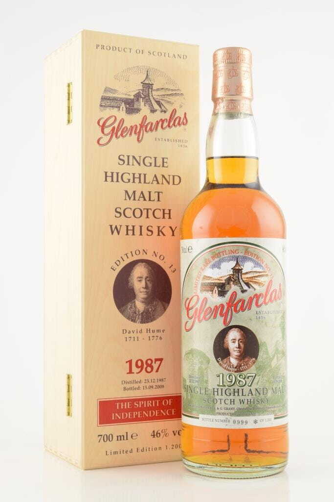 Glenfarclas Ed. No. 13 1987/2008 David Hume 46%vol. 0,7l