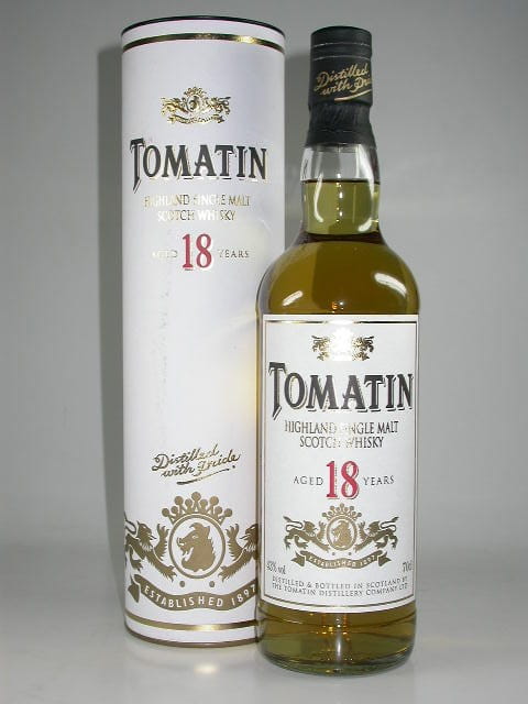 Tomatin 18 Jahre 43%vol. 0,7l - altes Design