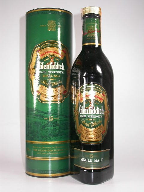 Glenfiddich 15 Jahre Cask Strength 51%vol. 0,7l - altes Design