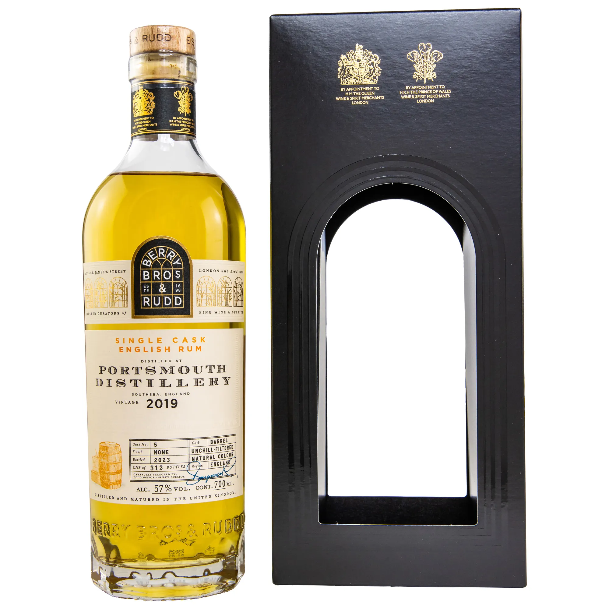 Portsmouth Rum 2019/2023 - 4 Jahre - #5 - (Berry Bros & Rudd)