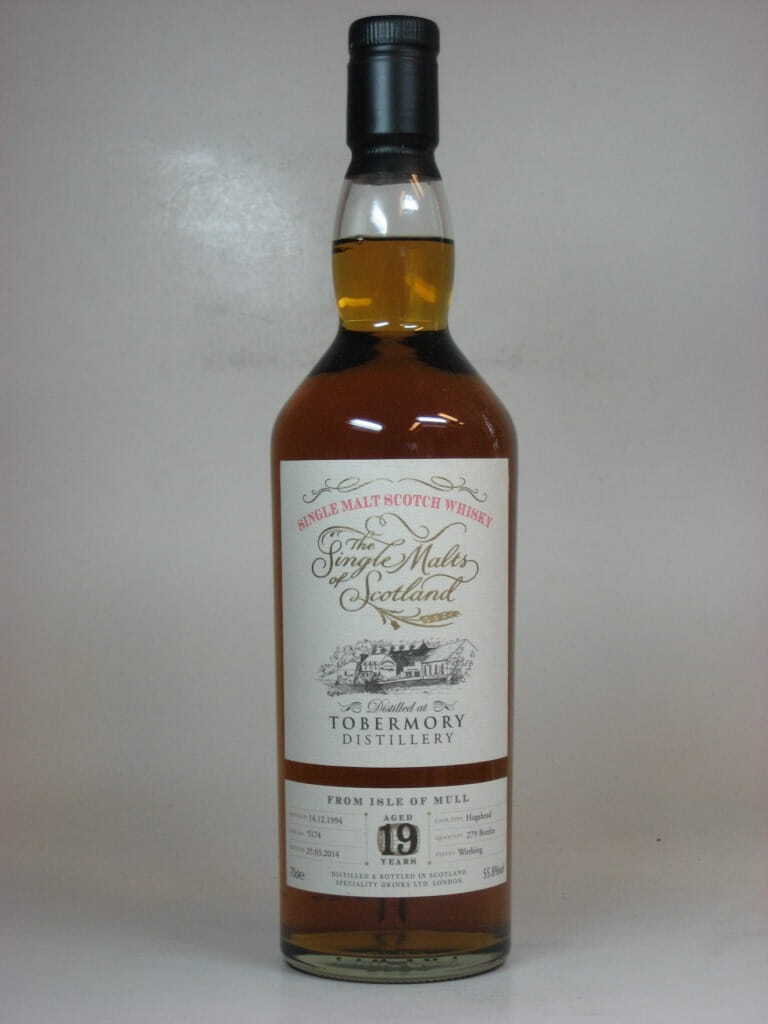 Tobermory 19 Jahre 1994/2014 "The Single Malts of Scotland" 55,8%vol. 0,7l
