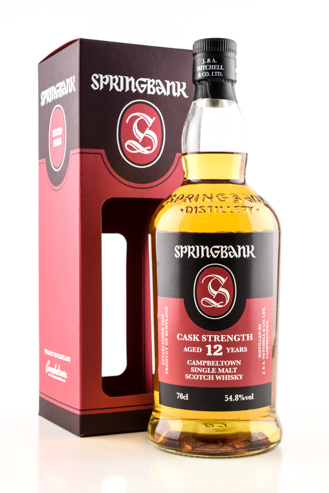 Springbank 12 Year Old Cask Strength 54.8% vol. 0,7l Springbank 12 Year Old Cask Strength 54.8% vol. 0,7l