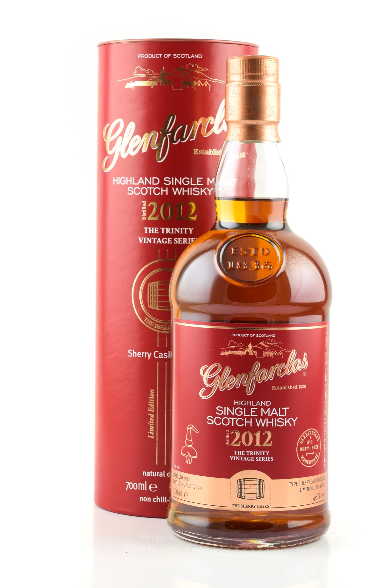 Glenfarclas 2012 “The Sherry Casks” The Trinity Vintage Series No. 1