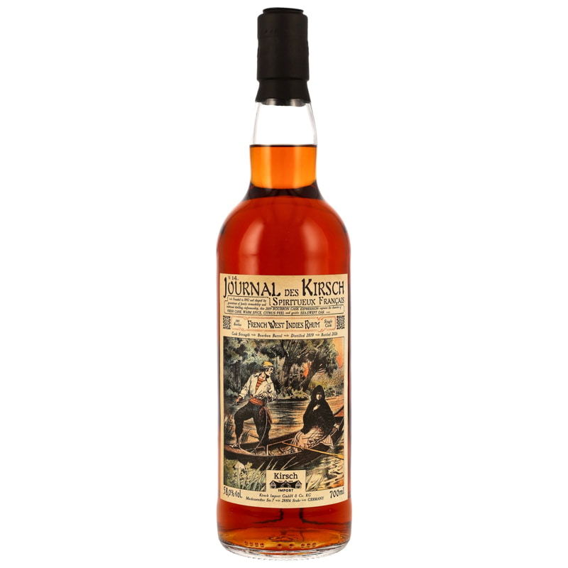 French West Indies Rhum 2019 Single Cask Journal des Kirsch N. 14