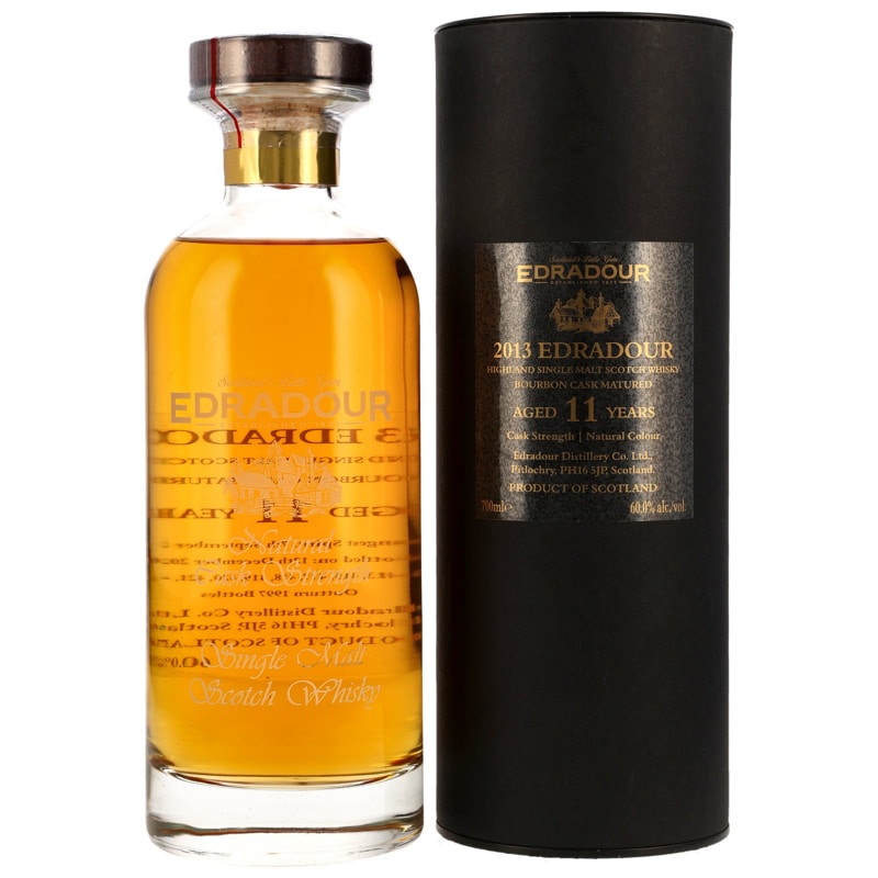 Edradour 11 Jahre Natural Cask strength 2013/2024