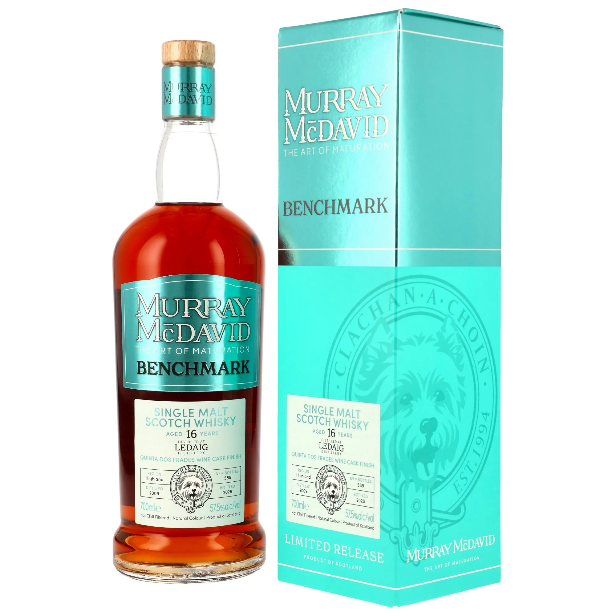 Ledaig 2009/2026 - 16 Jahre - Quinta Dos Frades Wine Cask Finish - Murray McDavid
