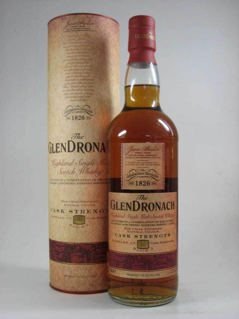 Glendronach Cask Strength Batch #2 Oloroso/Pedro Ximenez 55,2%vol. 0,7l