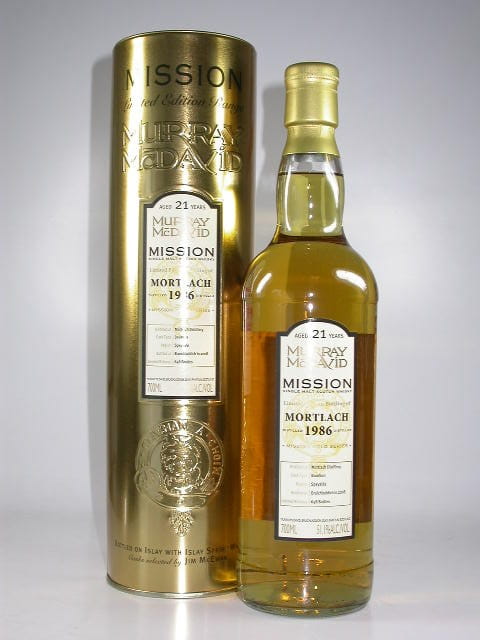 Mortlach 1986/2008 Murray McDavid Gold Series 51.1% vol. 0,7l