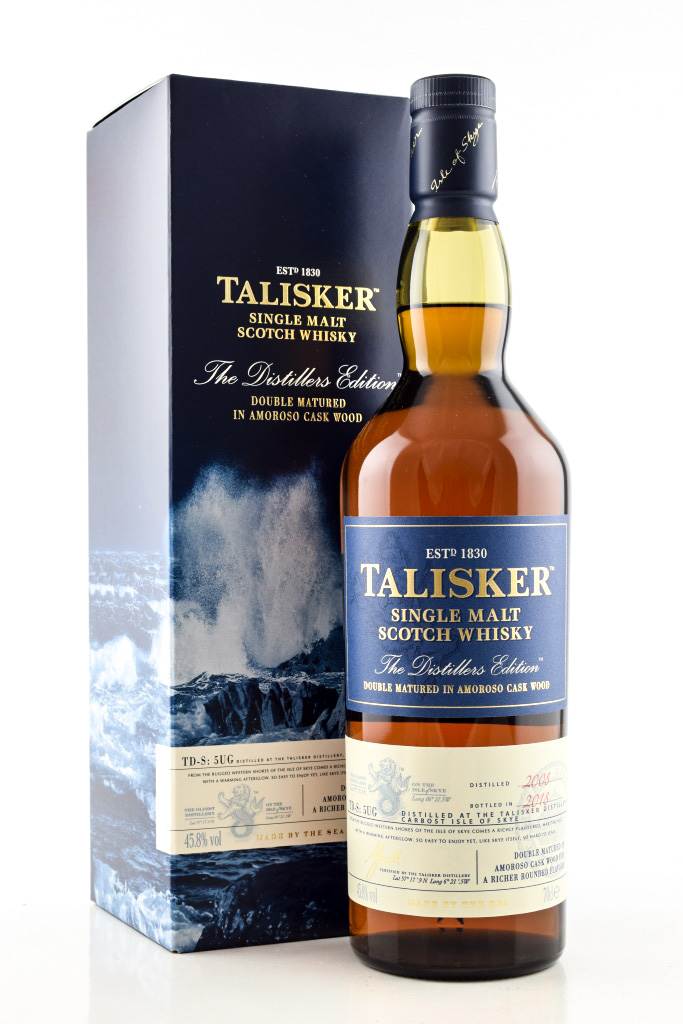 Talisker Distillers Edition 2008/2018 45.8% vol. 0,7l Talisker Distillers Edition 2008/2018 45.8% vol. 0,7l