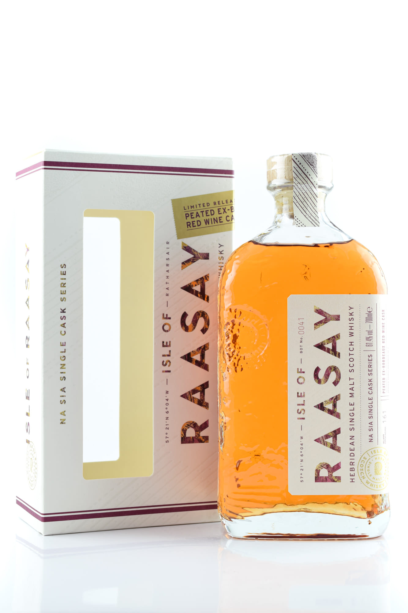 Raasay Peated Bordeaux Red Wine Cask #18/665 61,4%vol. 0,7l