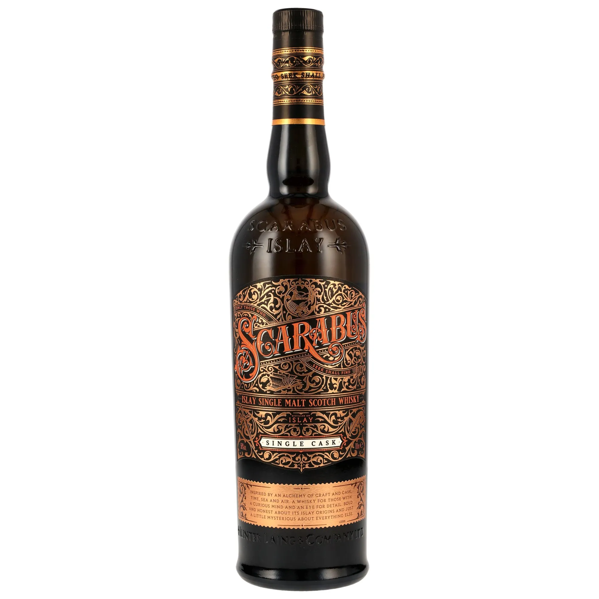 Scarabus Single Cask, Bourbon Cask, Cask #12, Hunter Laing, 58%