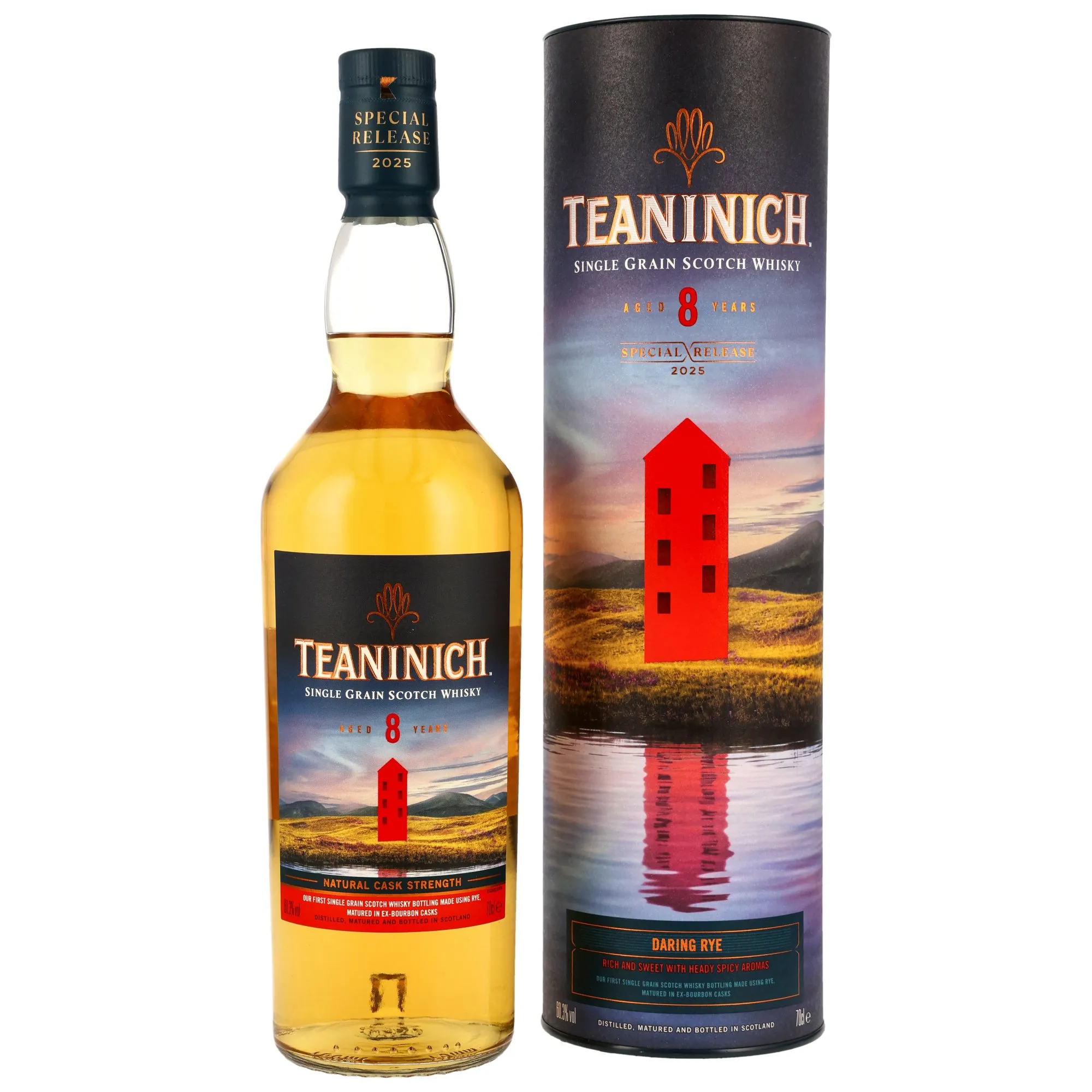 Teaninich 8 Year Old - Diageo Special Releases 2025 - Bourbon Casks Single Grain