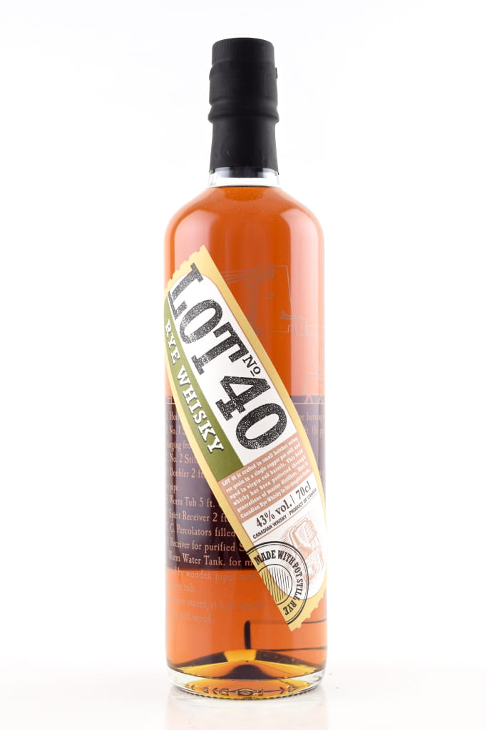 Lot No. 40 Rye Whisky 43%vol. 0,7l Lot No. 40 Rye Whisky 43%vol. 0,7l