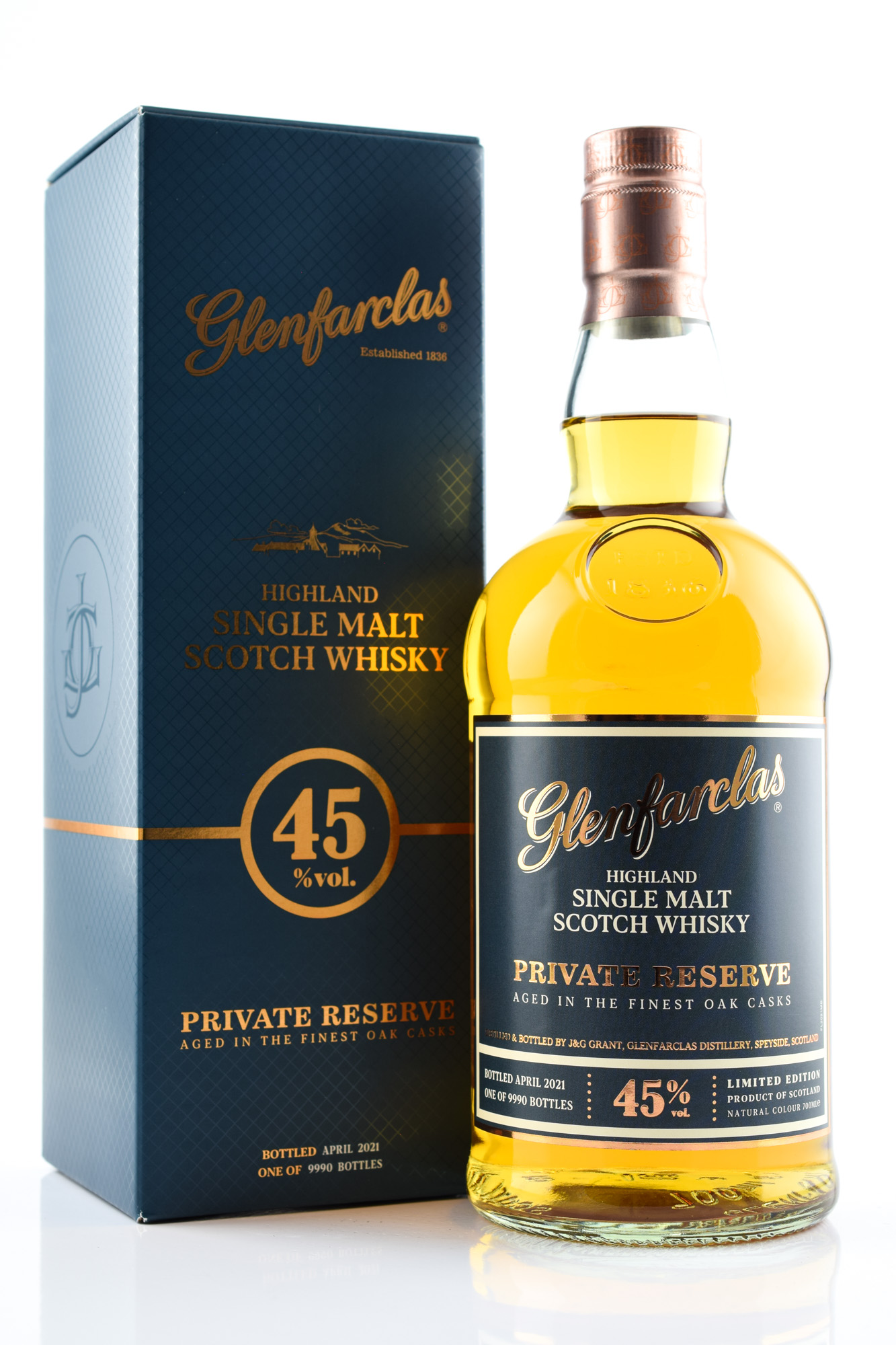 Glenfarclas The Private Reserve 2021 45%vol. 0,7l Glenfarclas The Private Reserve 2021 45%vol. 0,7l