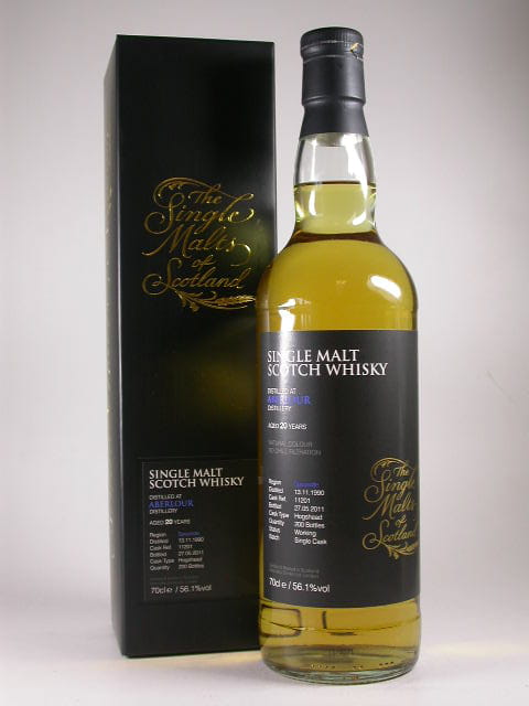 Aberlour 20 Jahre 1990/2011 "The Single Malts of Scotland" 56,1%vol. 0,7l