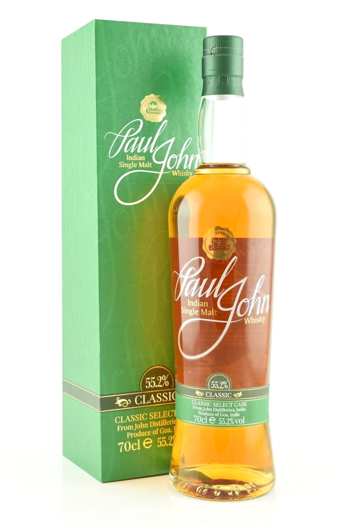 Paul John Classic Select Cask 55.2% vol. 0,7l Paul John Classic Select Cask 55.2% vol. 0,7l