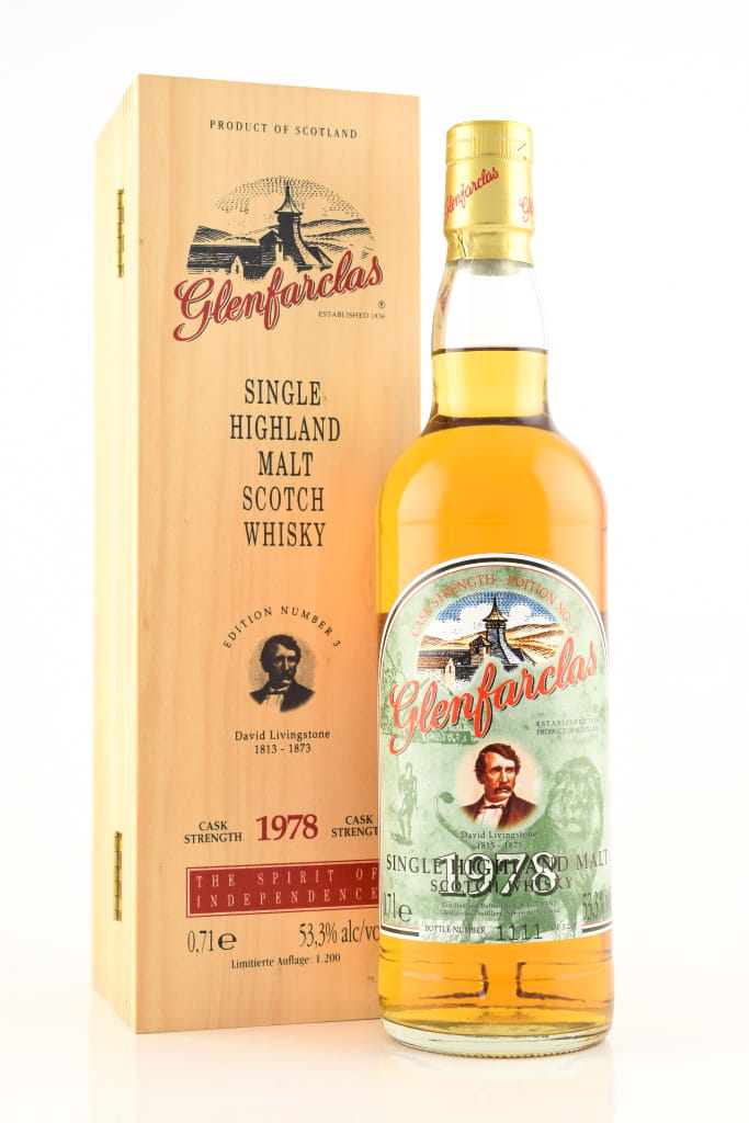 Glenfarclas Ed. No. 3 1978 David Livingstone 53,3%vol. 0,7l