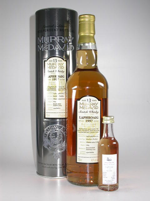Laphroaig 1997/2010 Bourbon/Paulliac Murray McDavid 46%vol. Sample 0,05l