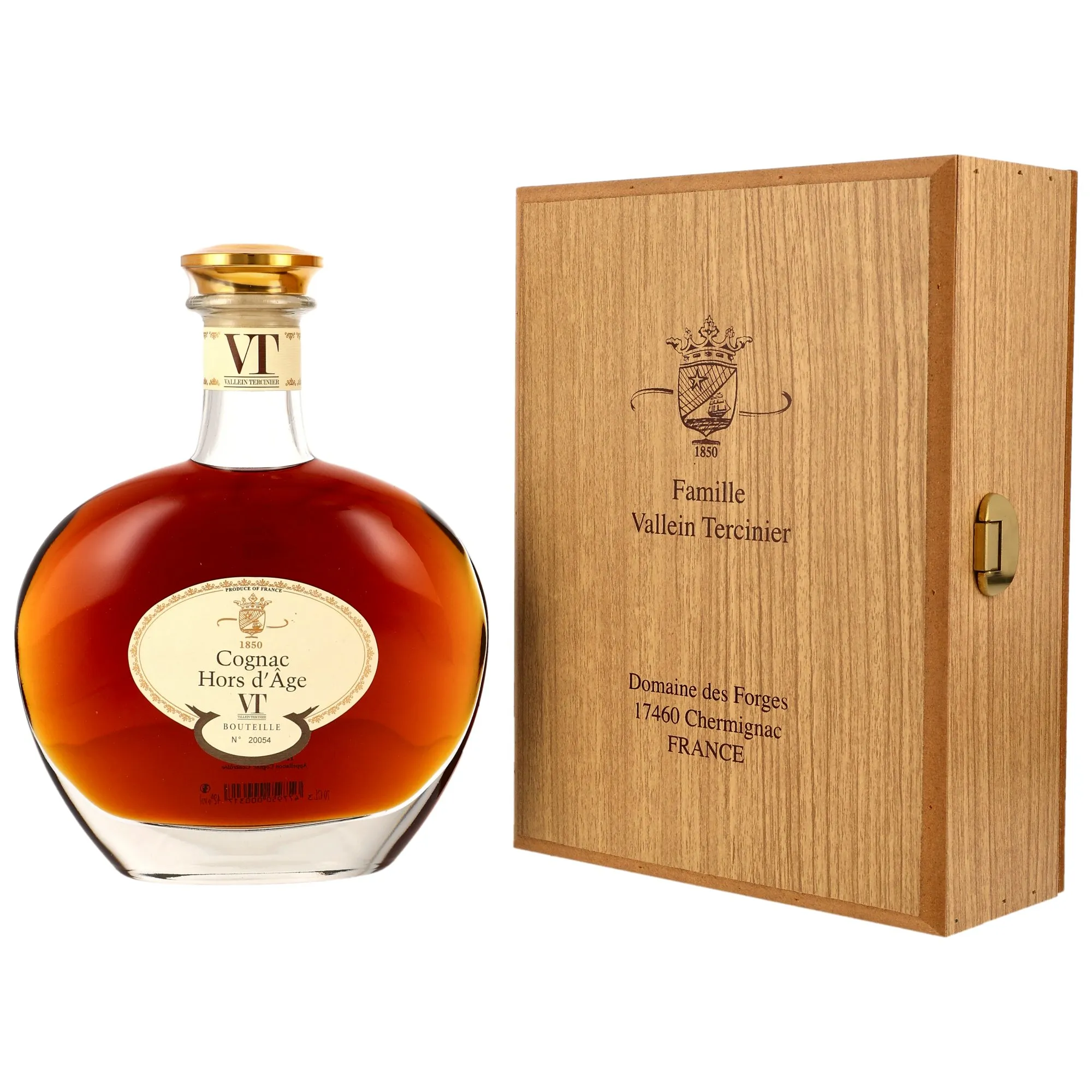 Vallein Tercinier Hors d'Age Helios Carafe CB Neue Ausstattung