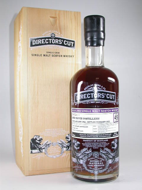 Ben Nevis 45 Jahre 1966/2012 Sherry Douglas Laing Director's Cut 49,6%vol. 0,7l