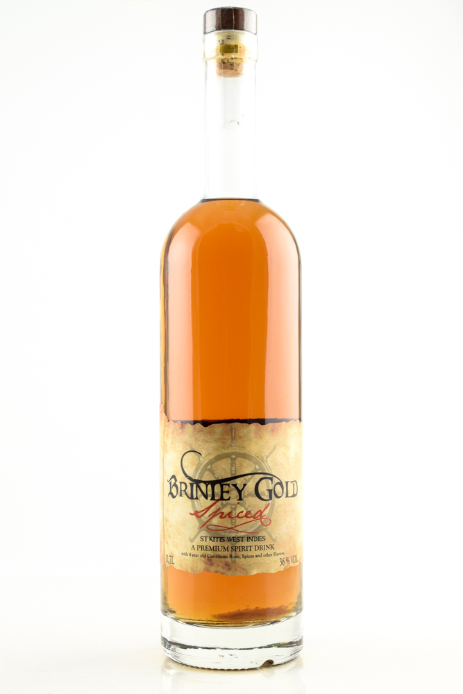 Brinley Gold Spiced 36%vol. 0,7l Brinley Gold Spiced 36%vol. 0,7l