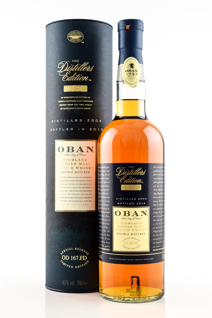 Oban Distillers Edition 2004/2018 43% vol. 0,7l Oban Distillers Edition 2004/2018 43% vol. 0,7l