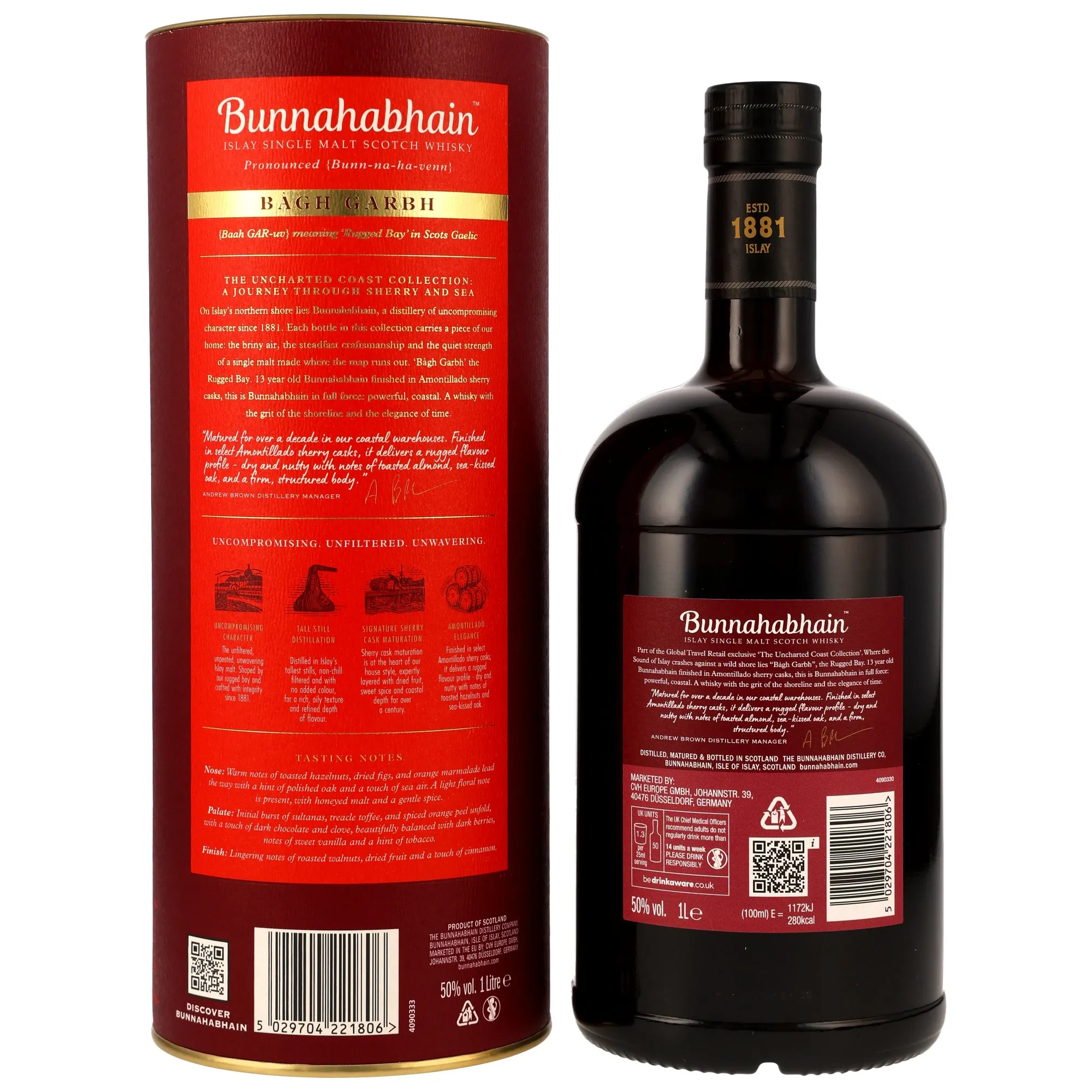 Bunnahabhain Bagh Garbh 13 Year Old Liter