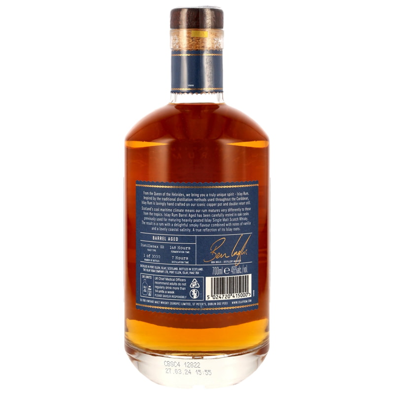 The Original Islay Rum - Barrel Aged