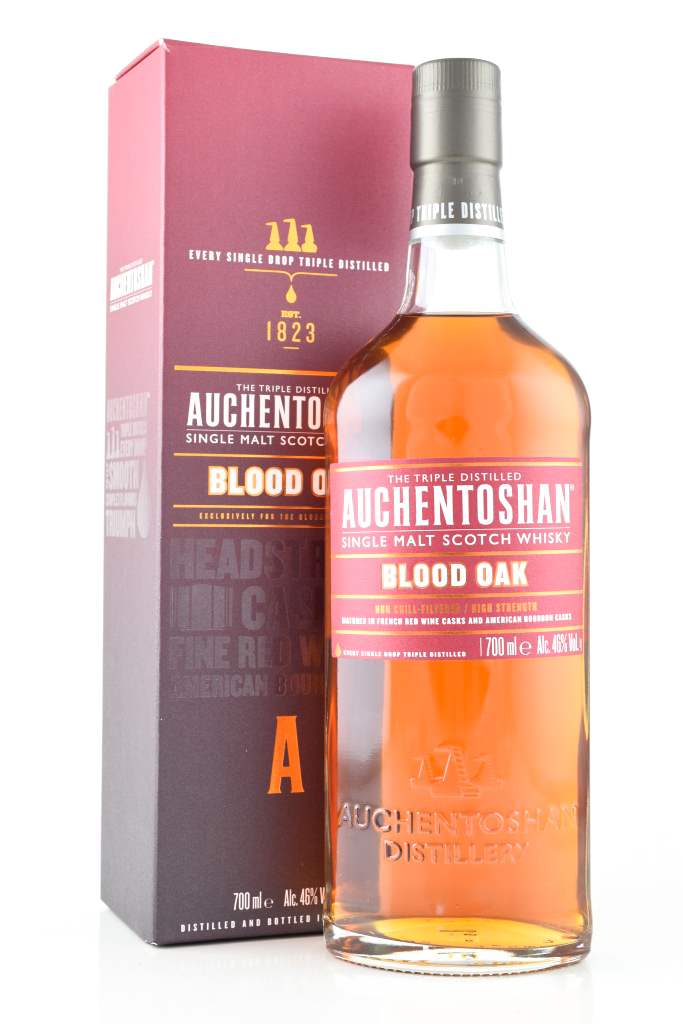 *Auchentoshan Blood Oak 46%vol. 0,7l - ohne Geschenkpackung, ohne Etikett