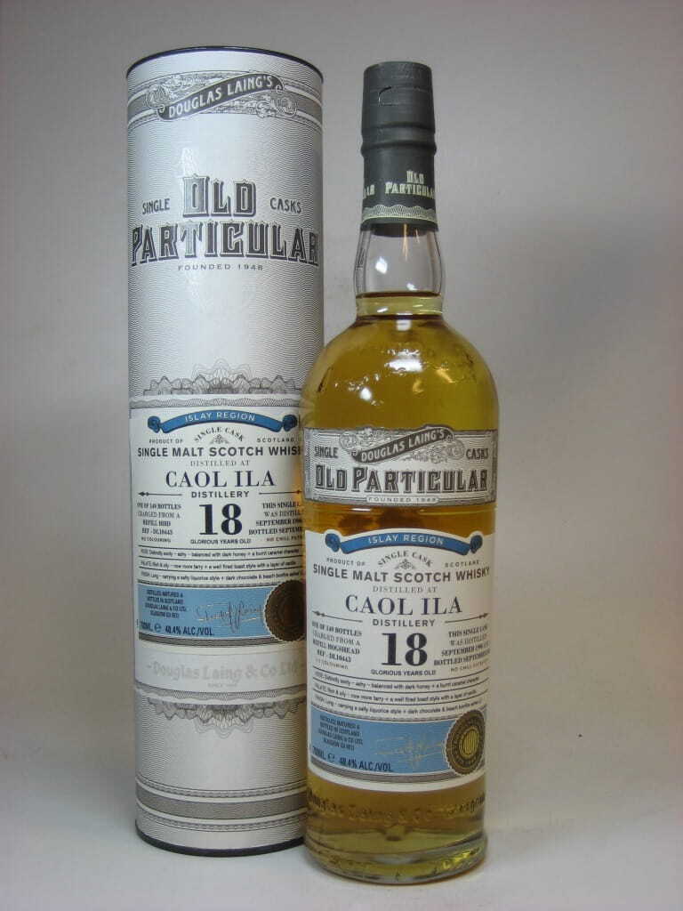 Caol Ila 18 Jahre Refill Hogshead 1996/2014 Douglas Laing "Old Particular" 48,4%vol. 0,7l Caol Ila 18 Jahre Refill Hogshead 1996/2014 Douglas Laing "Old Particular" 48,4%vol. 0,7l