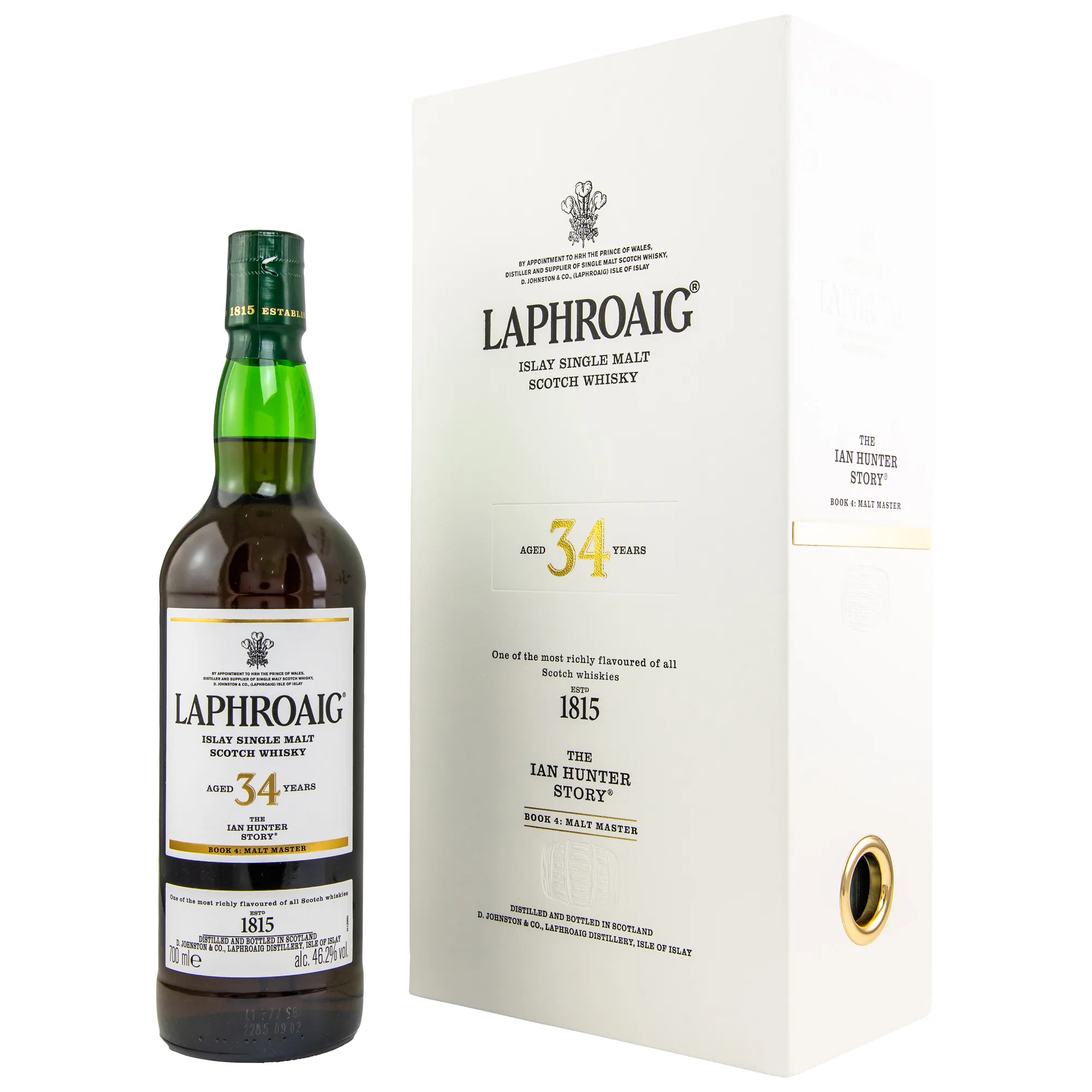 Laphroaig 34 Year Old - The Ian Hunter Story 2022 Book 4: Malt Master