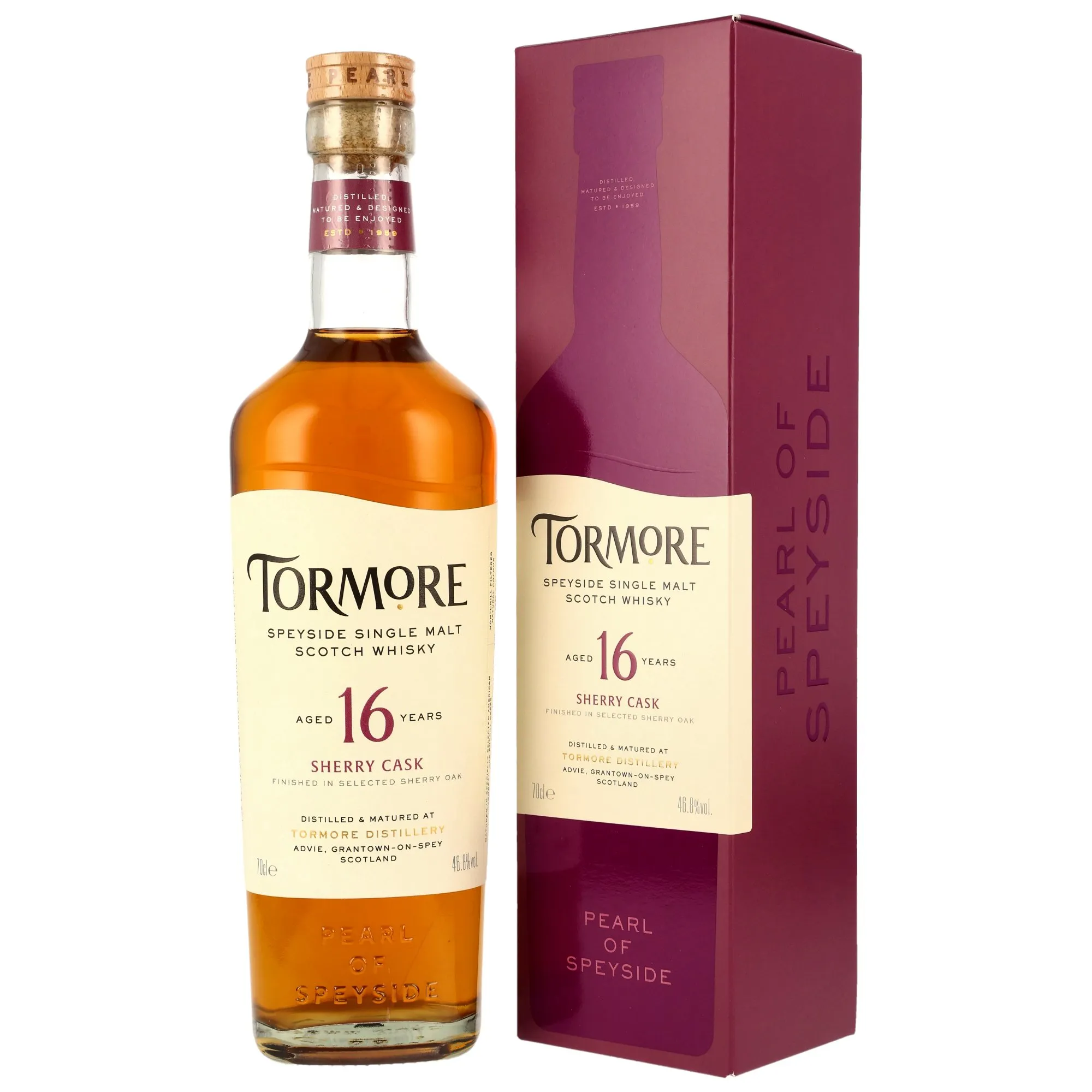 Tormore 16 Jahre - Oloroso & Cream Sherry Casks