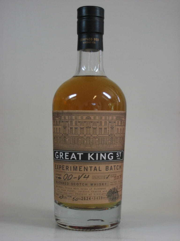 Great King Street - Experimental Batch #00-V4 Sherried-Blend Compass Box 43%vol. 0,5l