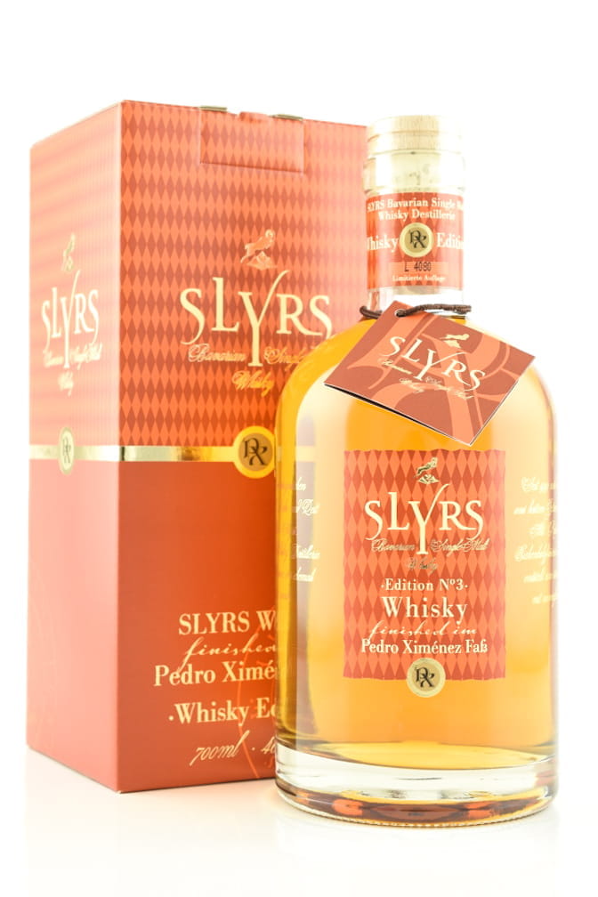 Slyrs Sherry Edition No. 3 Pedro Ximénez 46%vol. 0,7l