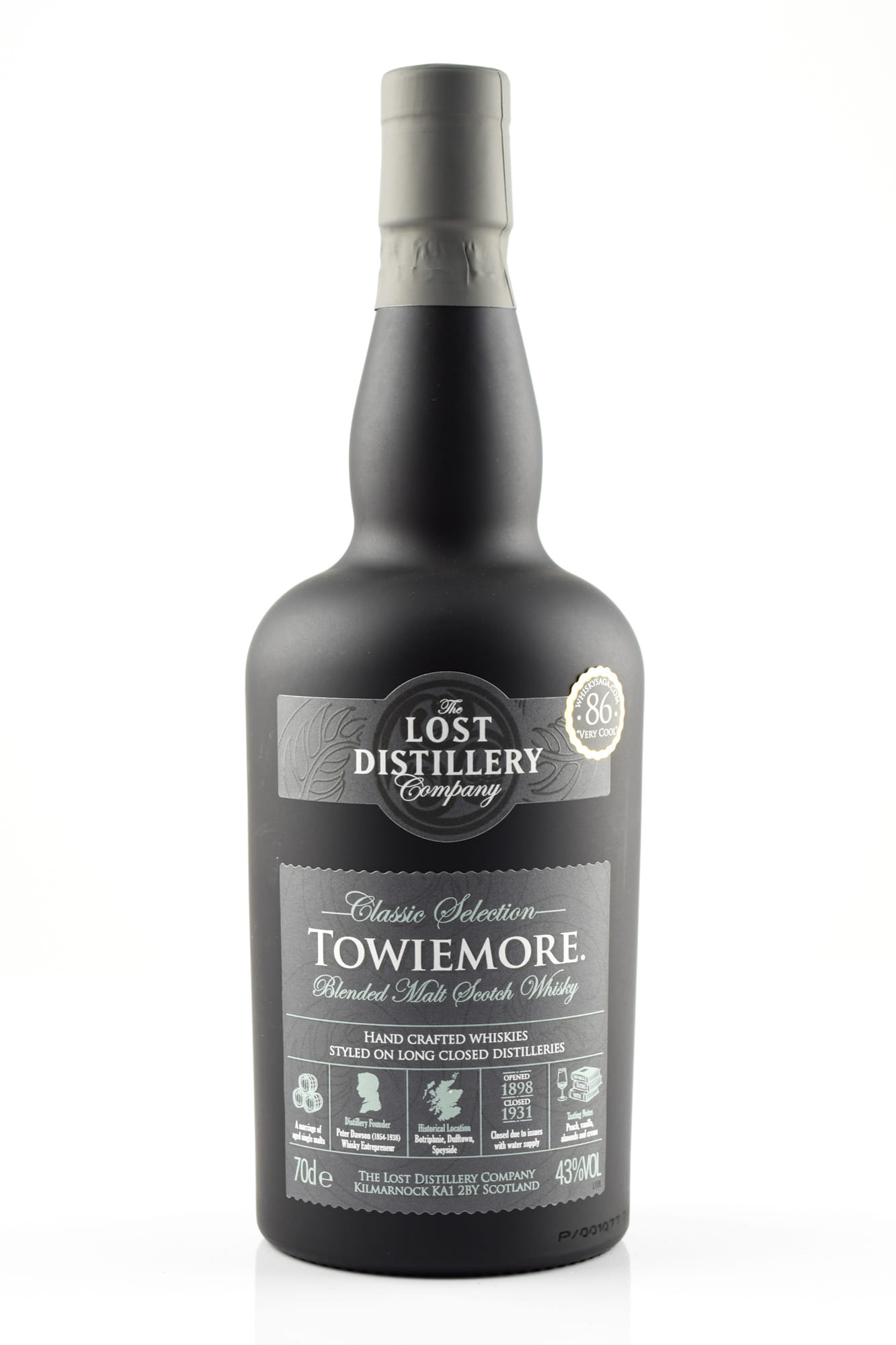 Lost Distillery - Towiemore Classic Selection 43%vol. 0,7l Lost Distillery - Towiemore Classic Selection 43%vol. 0,7l