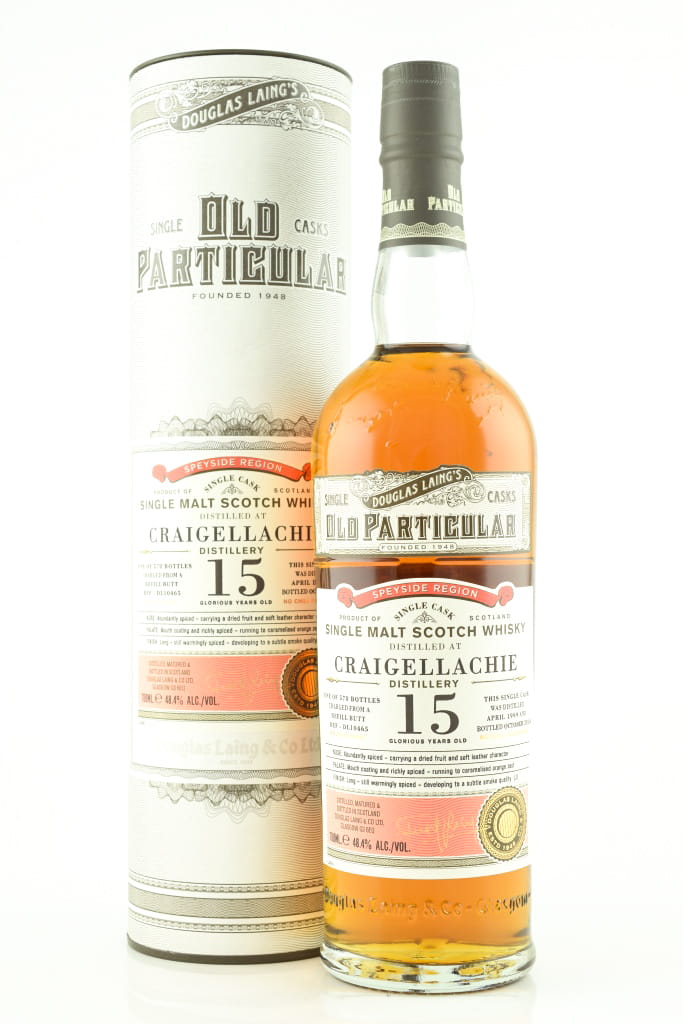 Craigellachie 15 Jahre Refill Butt 1999/2014 Douglas Laing "Old Particular" 48,4%vol. 0,7l