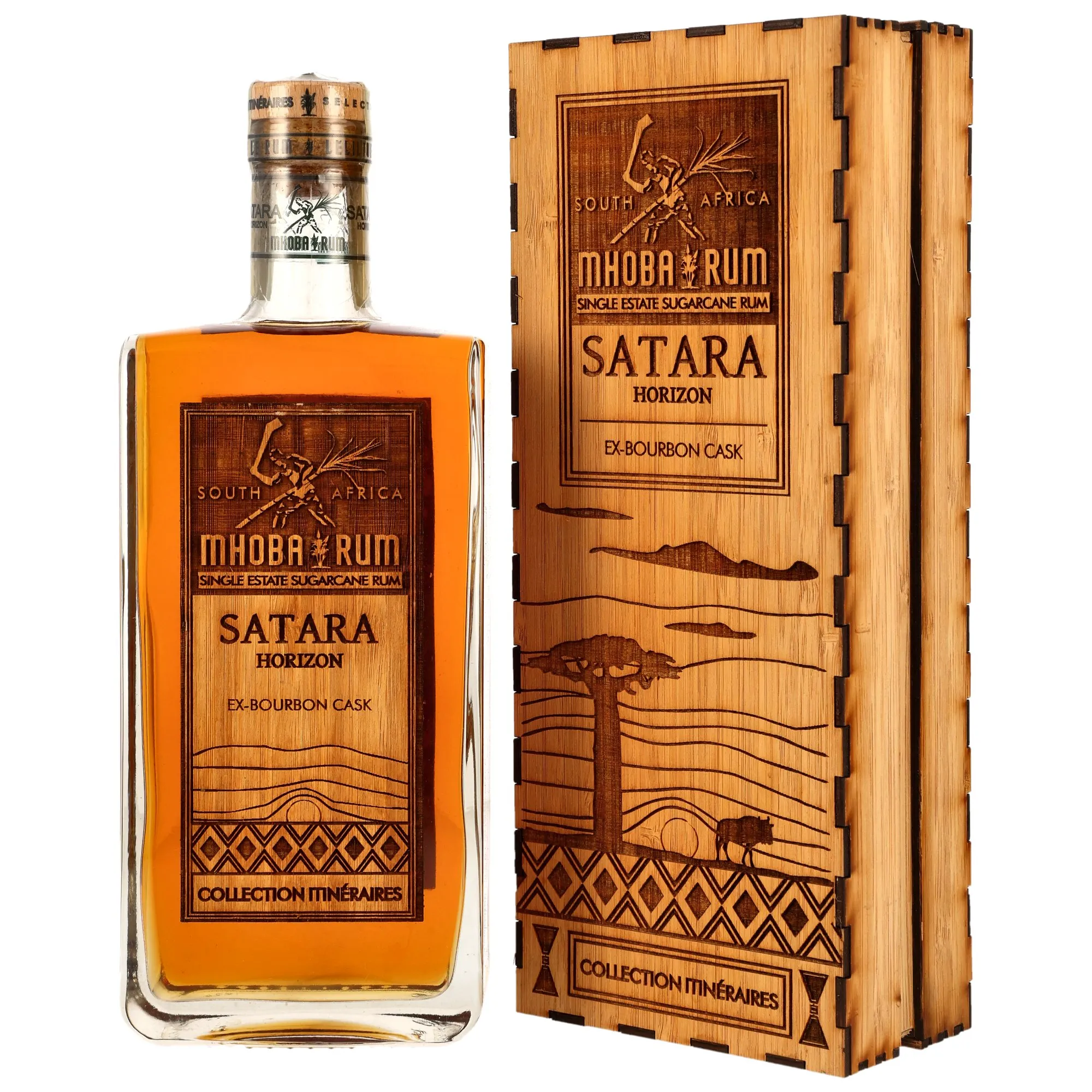 Mhoba Satara 4 Jahre - Bourbon Cask #WDR2 - Collection Itineraires
